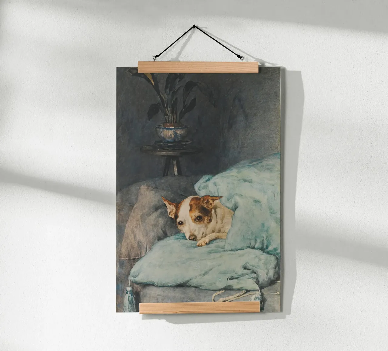 Arte cinofila d'epoca, Rat Terrier, Fox Terrier, infilato poster da Vibrant Vintage Prints