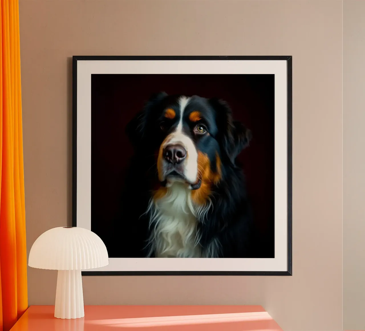 Bellissimo cane da montagna bernese #51 poster da Yumis.Beargang.and.Me