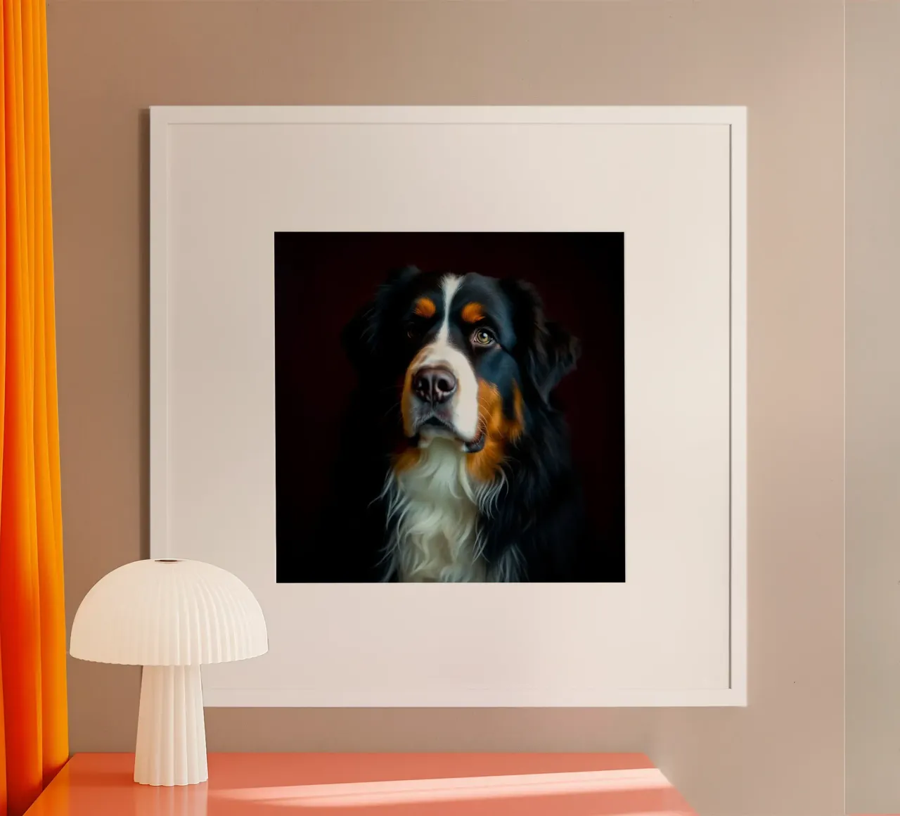 Bellissimo cane da montagna bernese #51 poster da Yumis.Beargang.and.Me