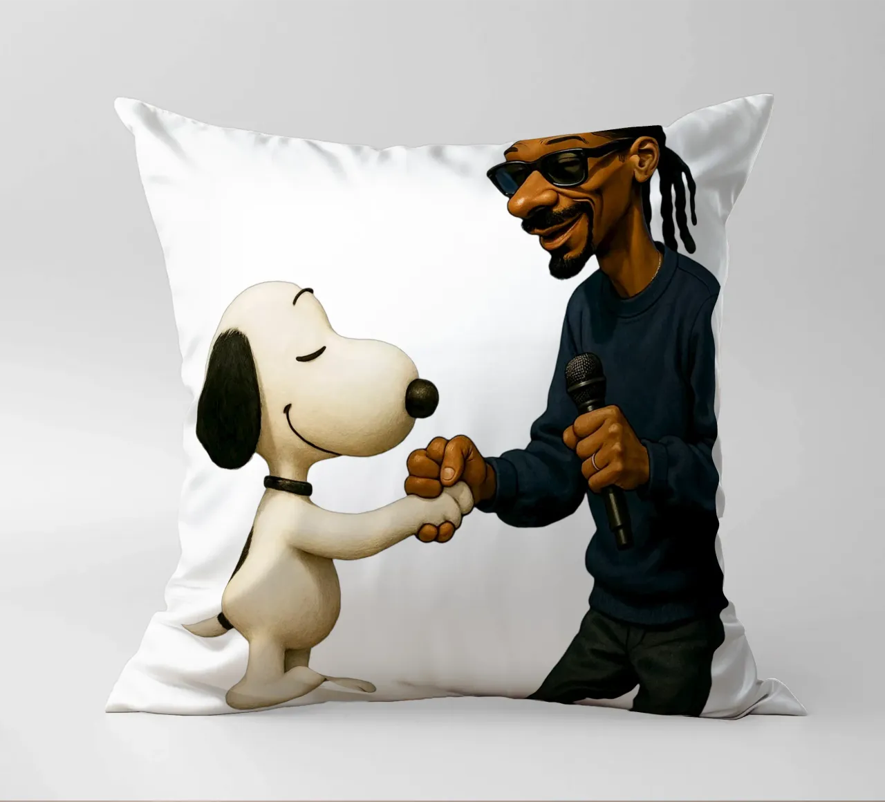 Snoopy VS Snoop Trending Now cuscino da Urban Life