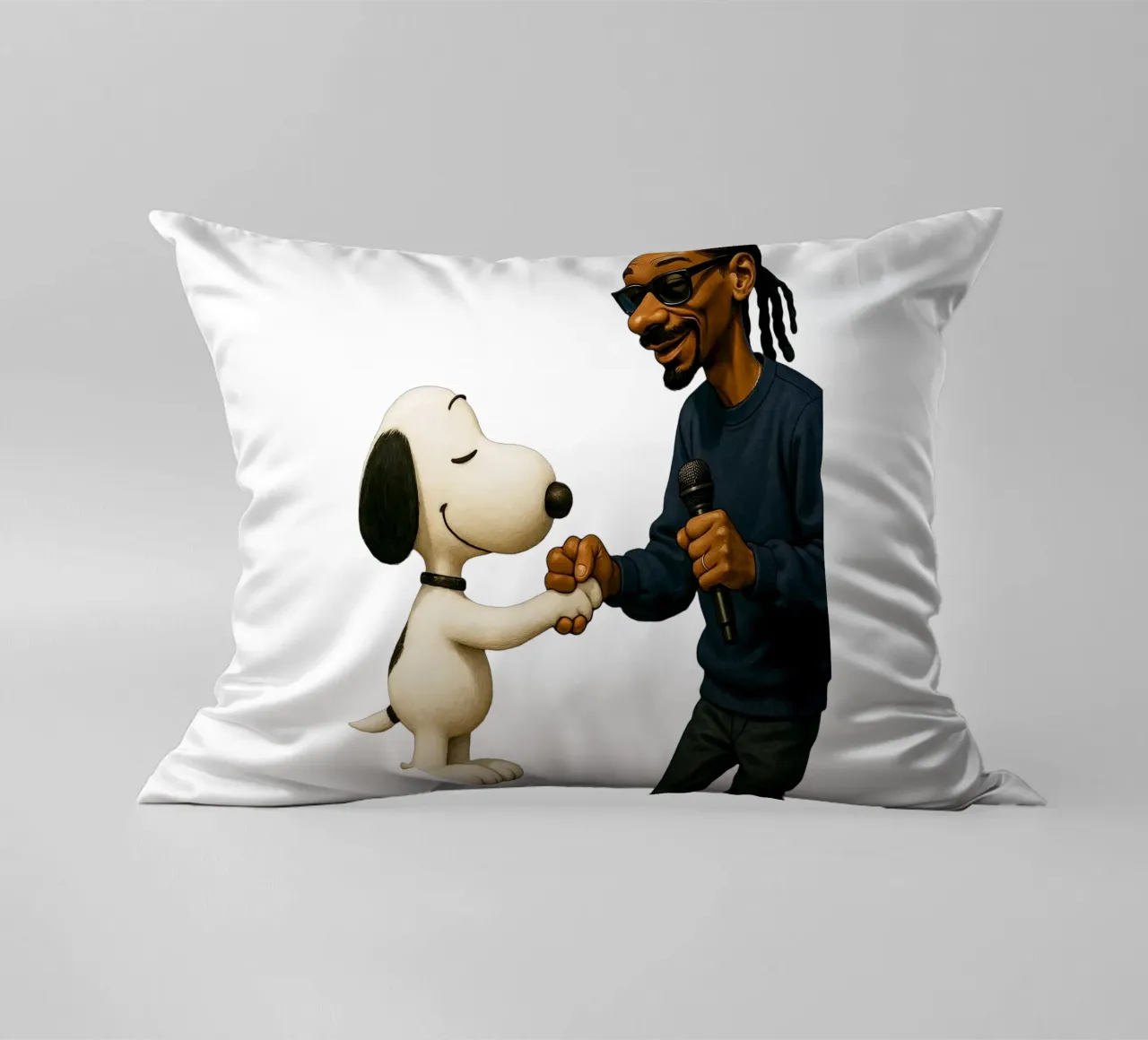 Snoopy VS Snoop Trending Now cuscino da Urban Life