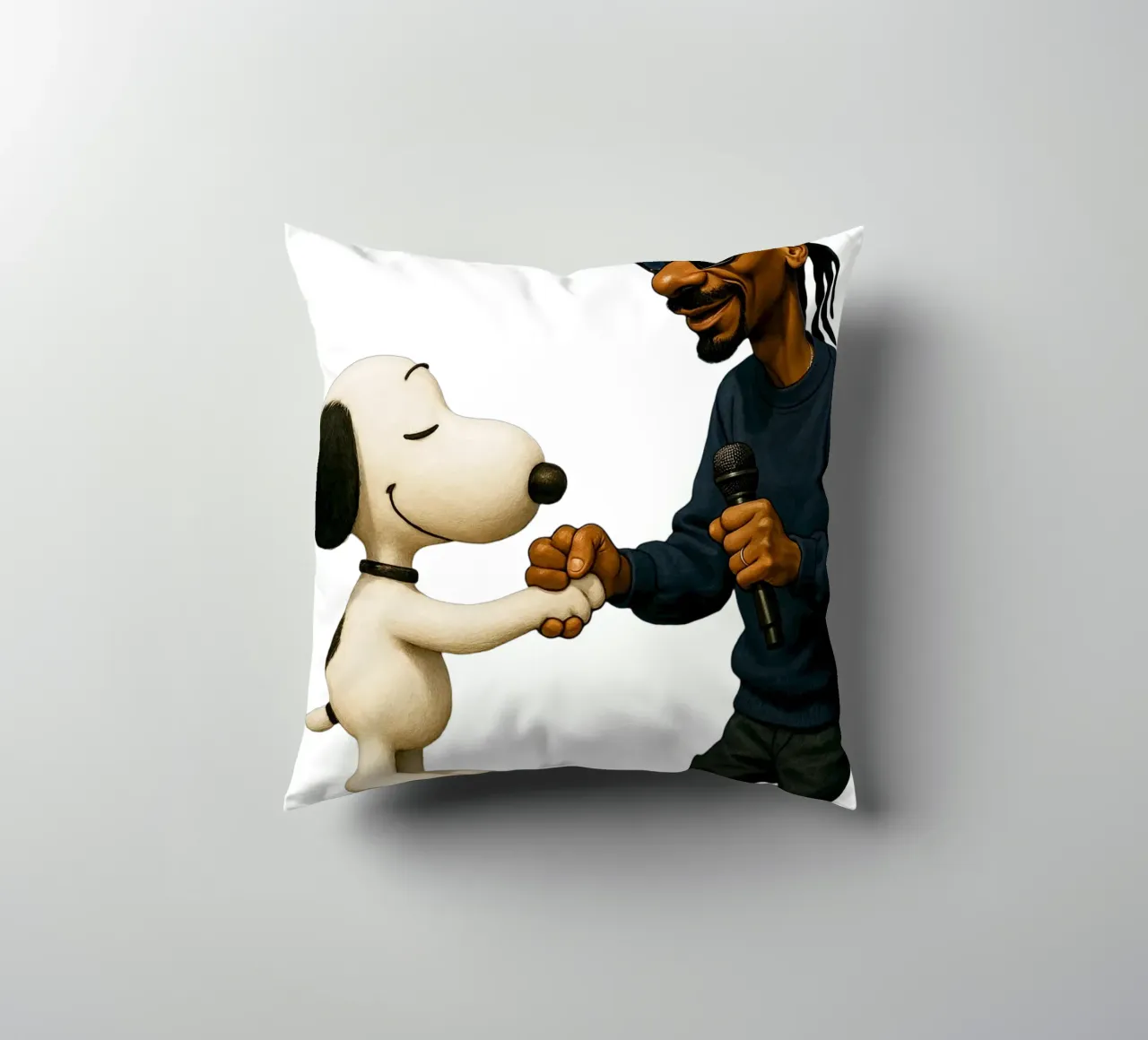 Snoopy VS Snoop Trending Now cuscino da Urban Life