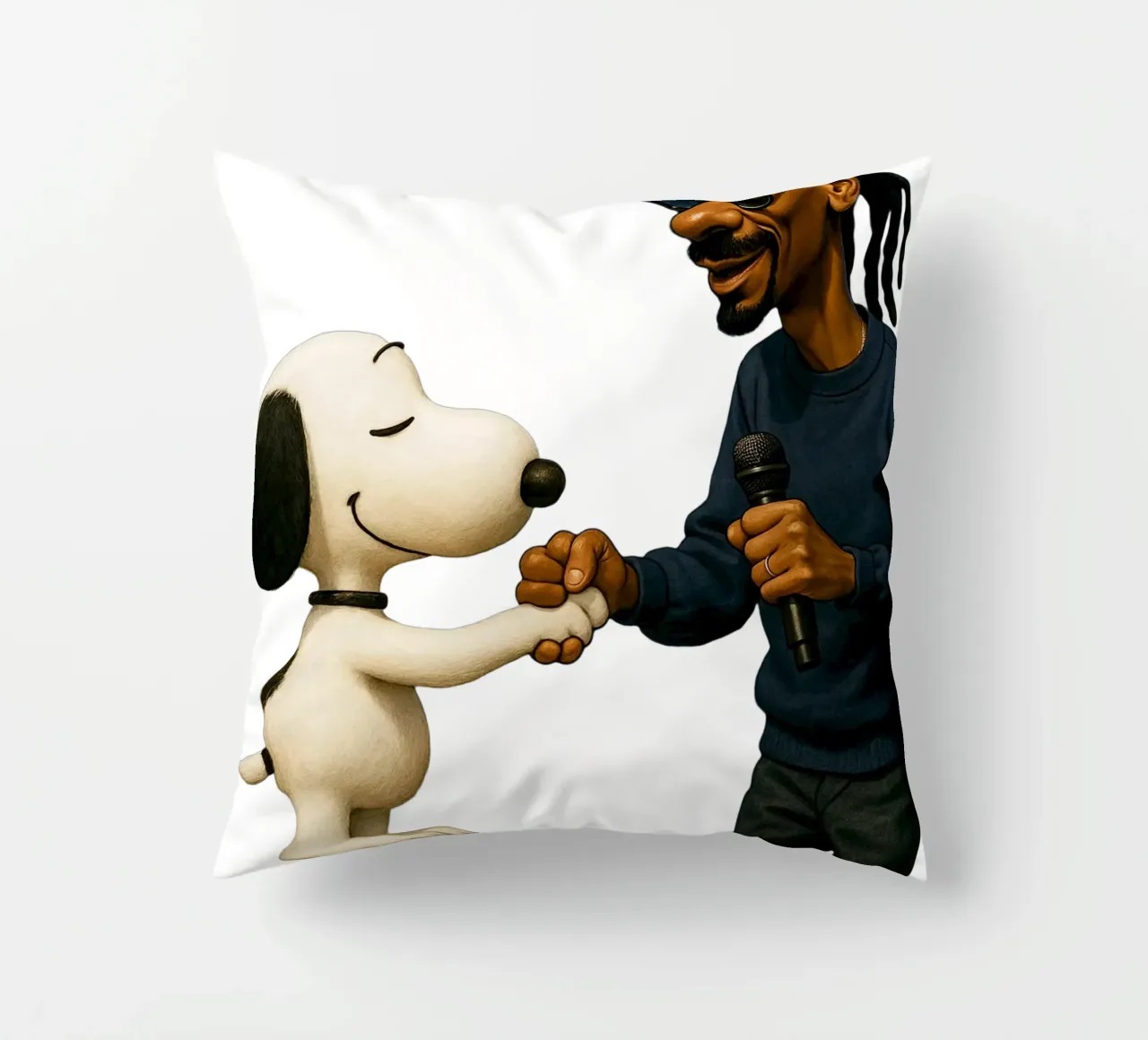 Snoopy VS Snoop Trending Now cuscino da Urban Life