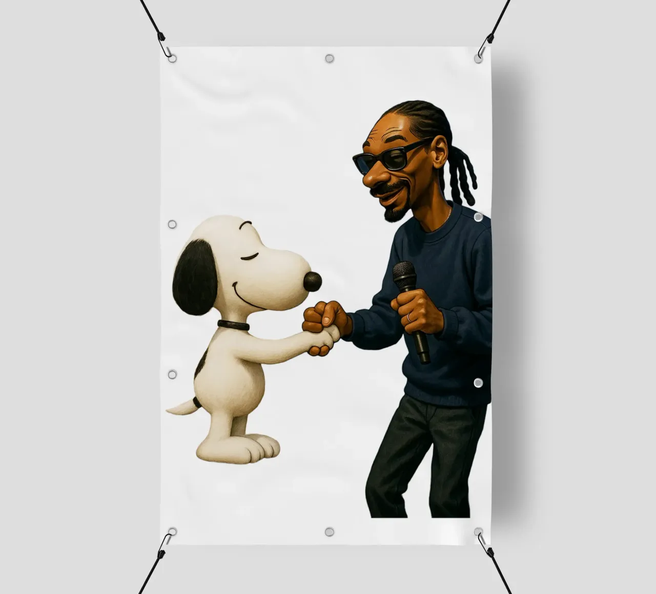 Snoopy VS Snoop Trending Now telo in pvc da Urban Life
