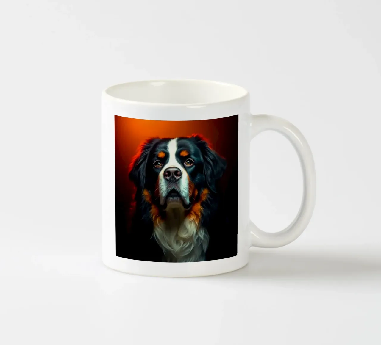Schöner Berner Sennenhund #52 Keramik Tasse von Yumis.Beargang.and.Me