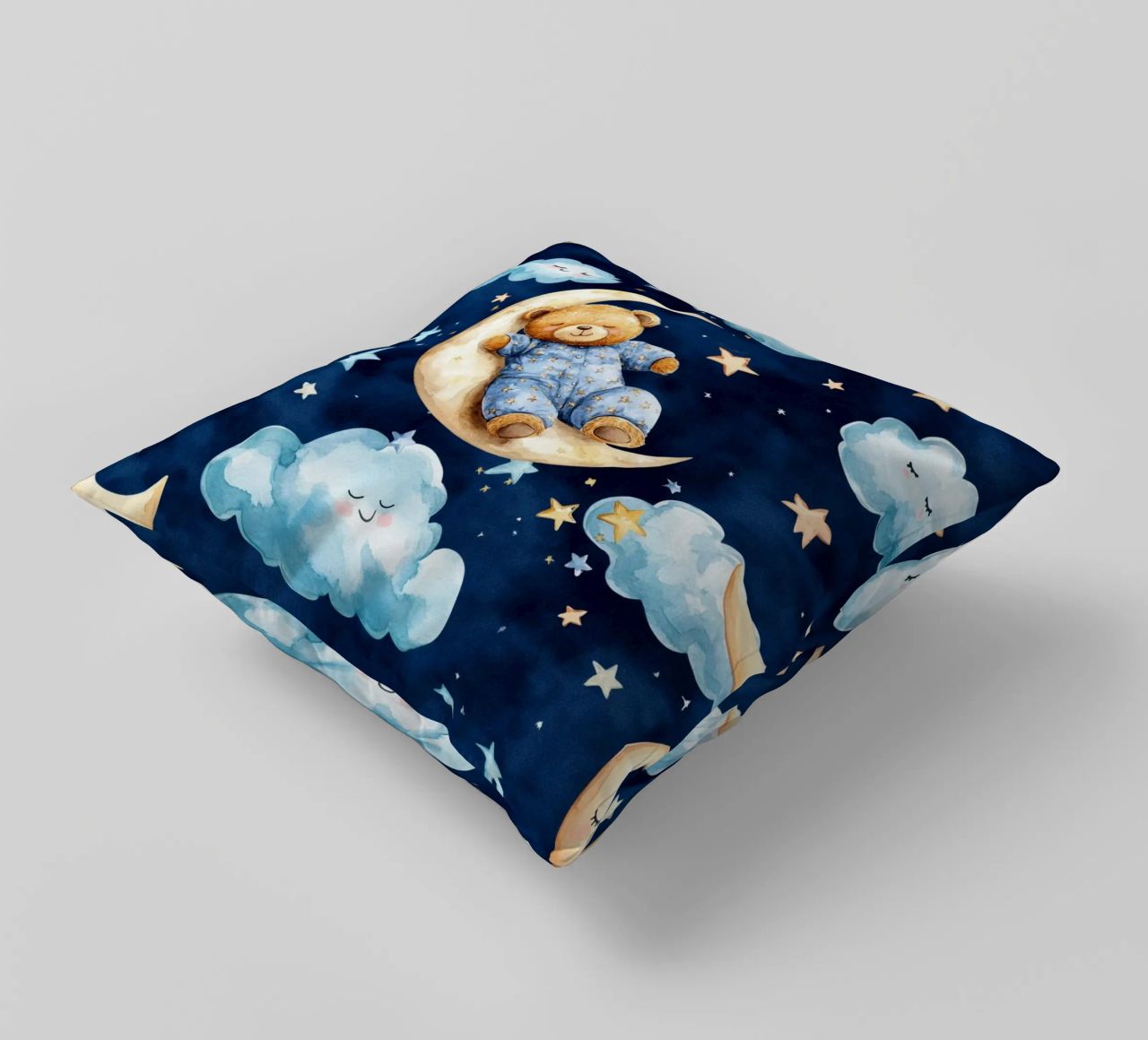 Orsacchiotto blu cuscino da Happy Littles