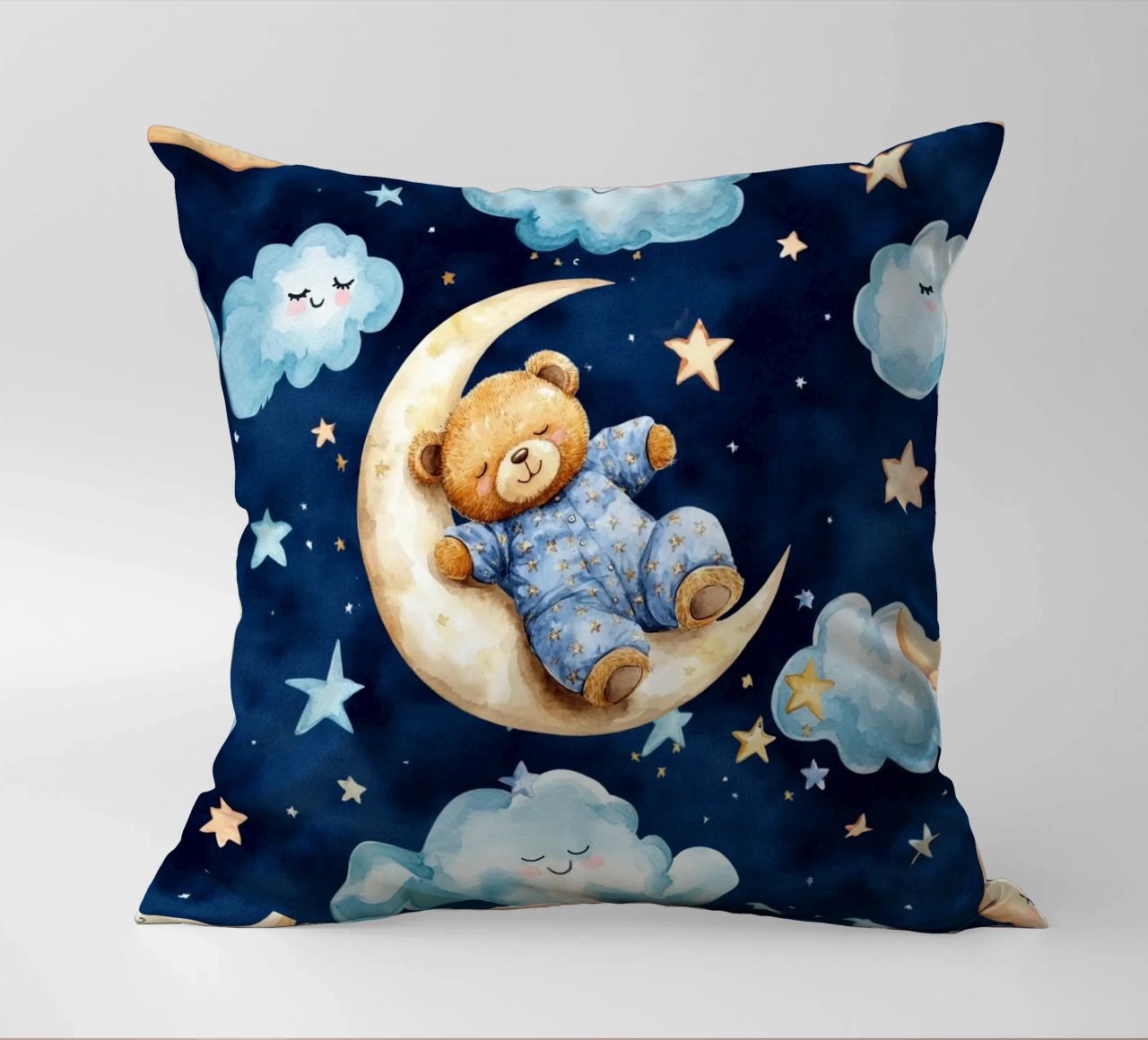 Orsacchiotto blu cuscino da Happy Littles