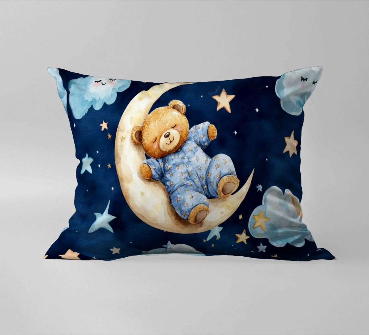 Orsacchiotto blu cuscino da Happy Littles