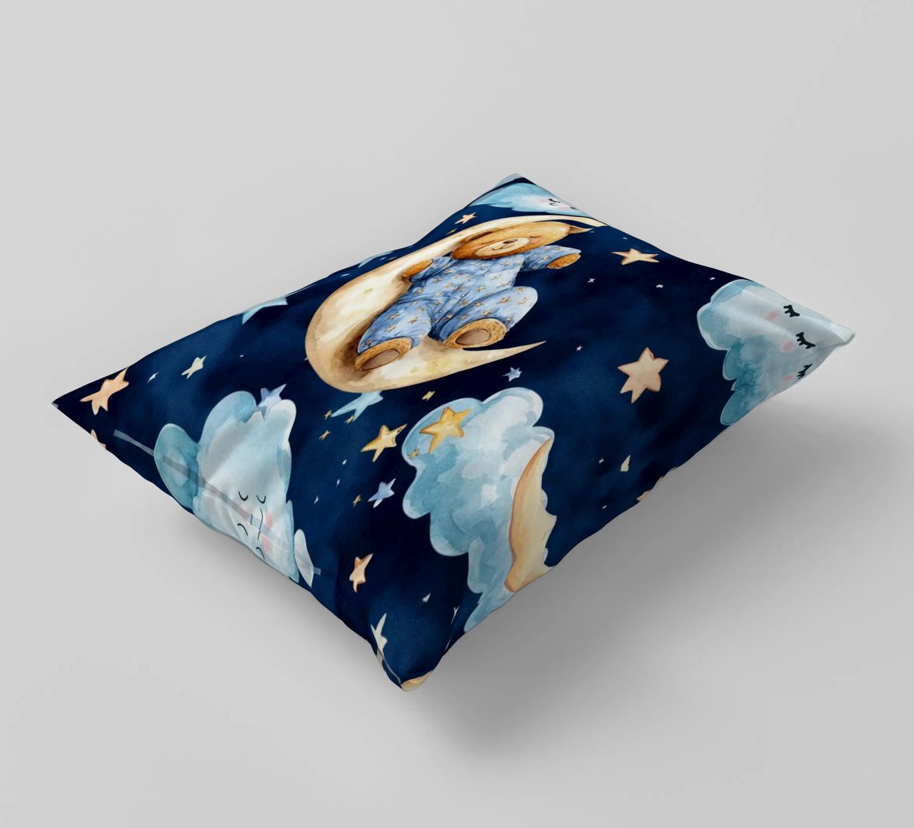 Orsacchiotto blu cuscino da Happy Littles