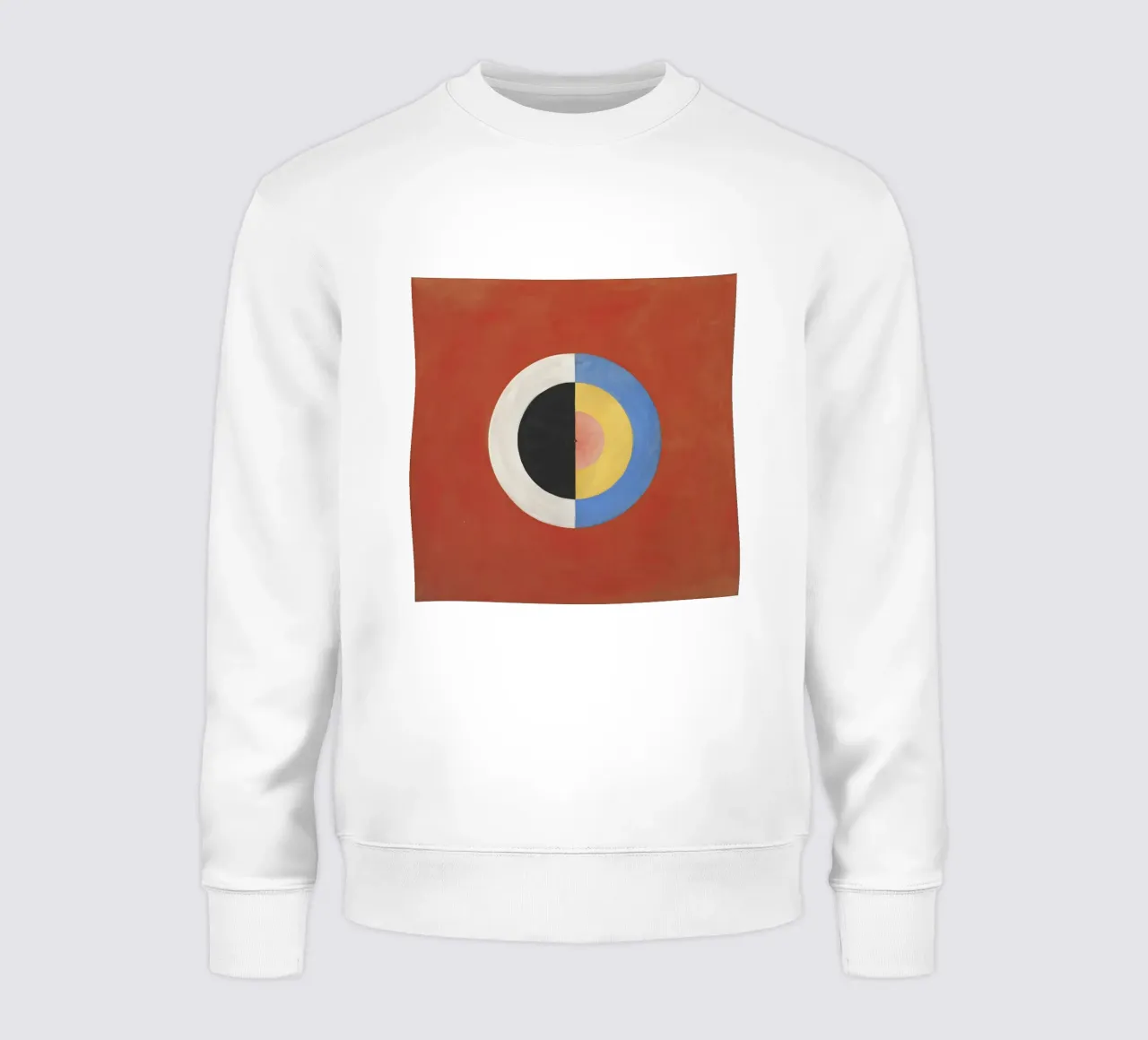 hilma af klint de zwaan nr 17 sweatshirt van 50 masterpieces