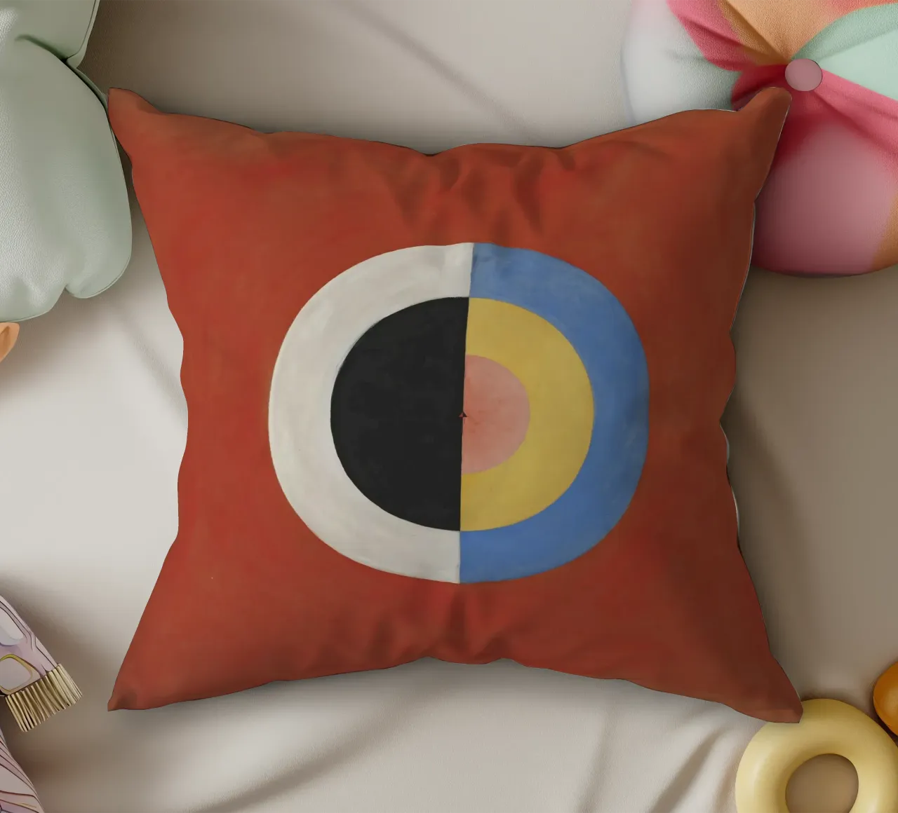 hilma af klint il cigno n. 17 cuscino da 50 masterpieces
