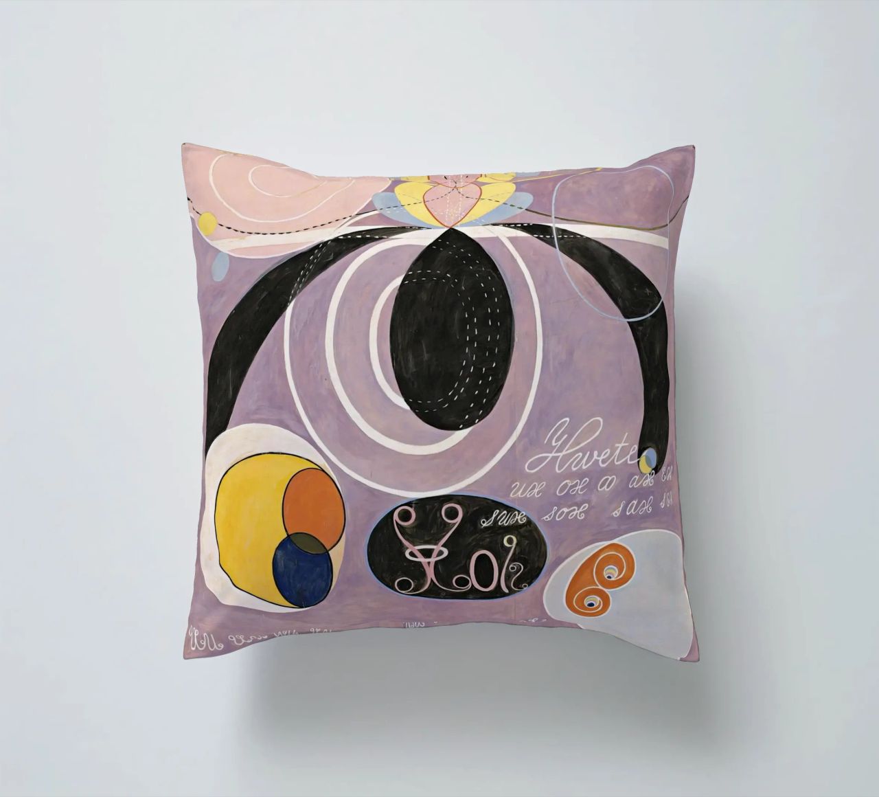 Hilma Af Klint The Ten Largest No6 decorative cushion by 50 masterpieces