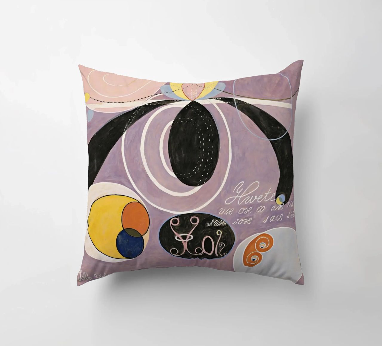 Hilma Af Klint The Ten Largest No6 decorative cushion by 50 masterpieces