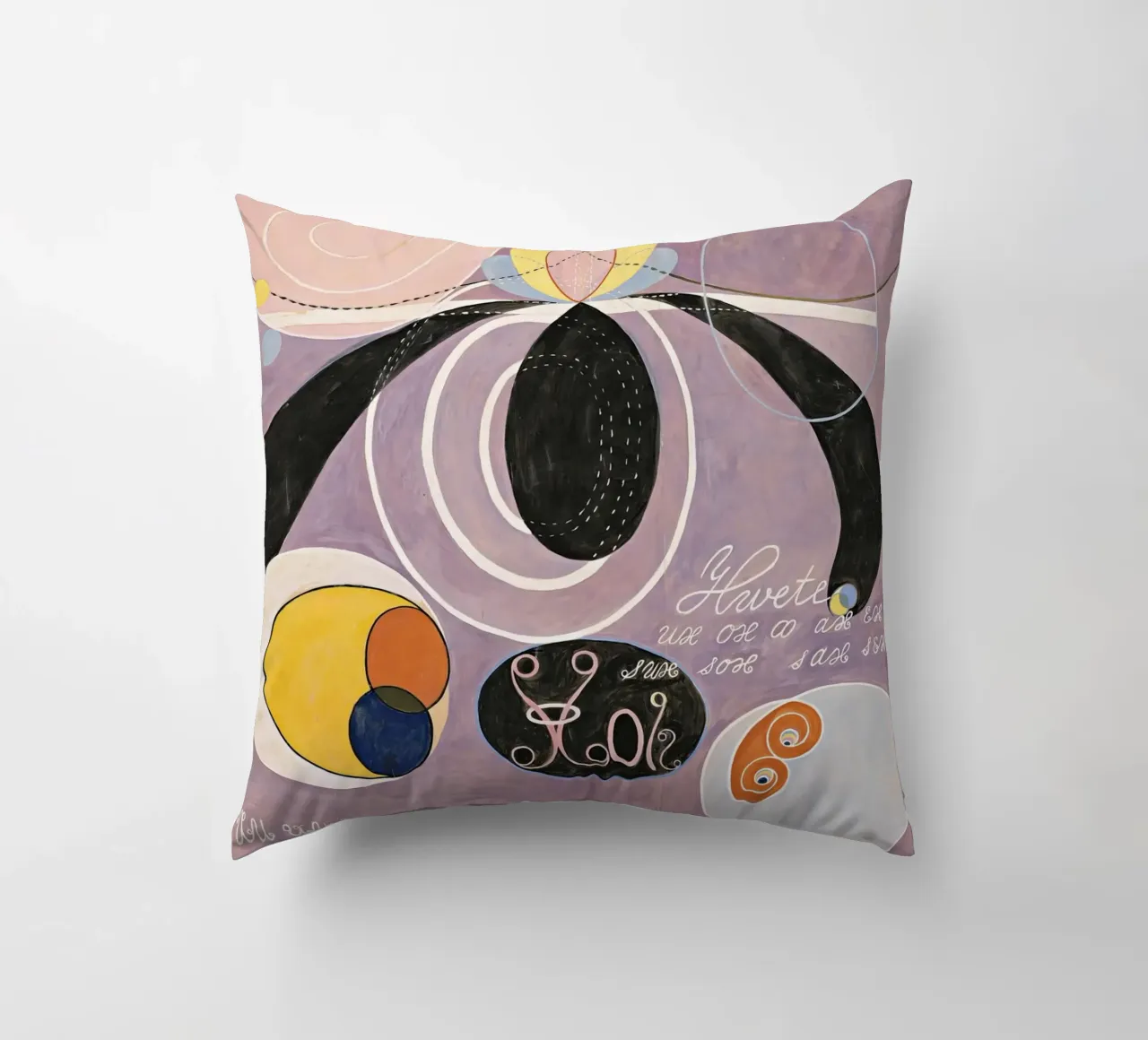 Hilma Af Klint I dieci più grandi No6 cuscino da 50 masterpieces