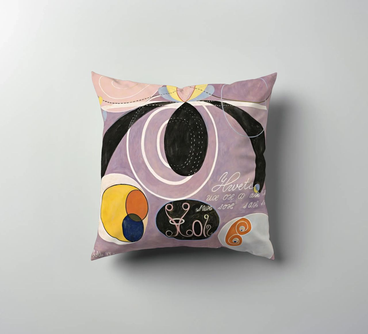 Hilma Af Klint The Ten Largest No6 decorative cushion by 50 masterpieces