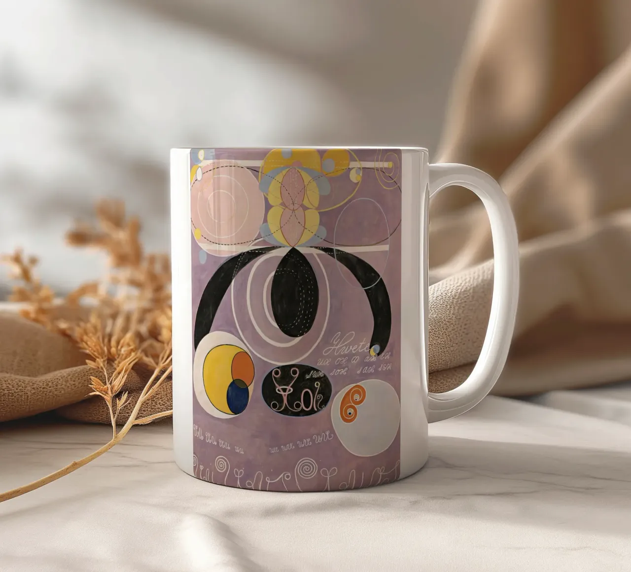 Hilma Af Klint Die Zehn Größten Nr. 6 Keramik Tasse von 50 masterpieces