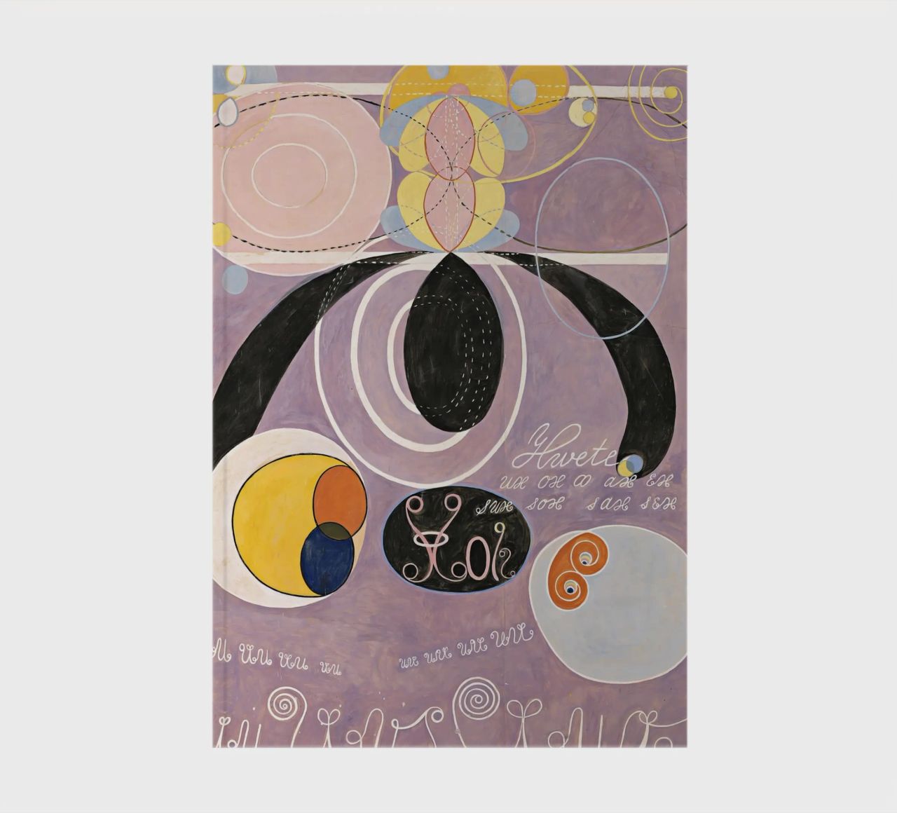 Hilma Af Klint The Ten Largest No6 notebook by 50 masterpieces
