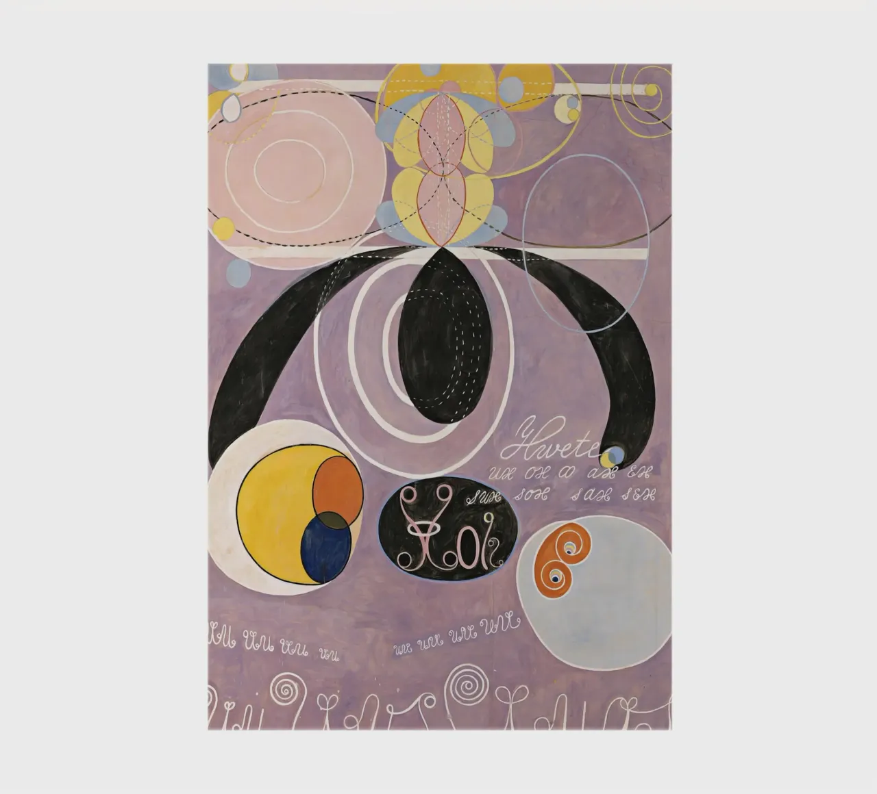 Hilma Af Klint De Tien Grootste No6 notitieboek van 50 masterpieces