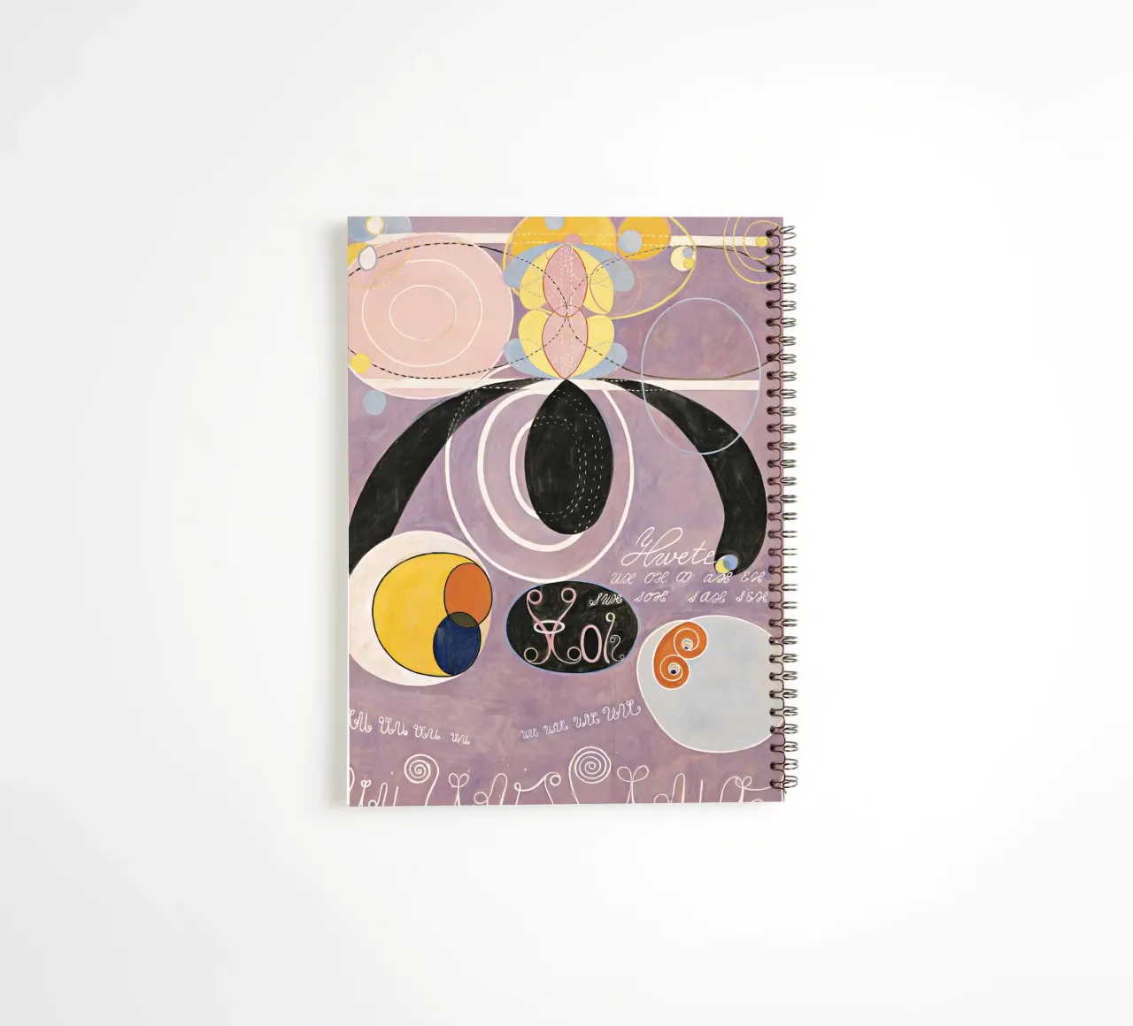 Hilma Af Klint The Ten Largest No6 spiral notebook by 50 masterpieces