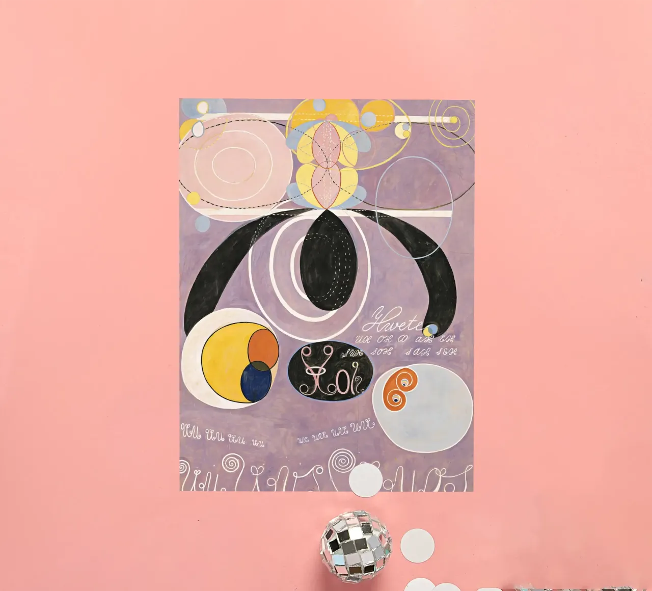 Hilma Af Klint I dieci più grandi No6 adesivo da 50 masterpieces