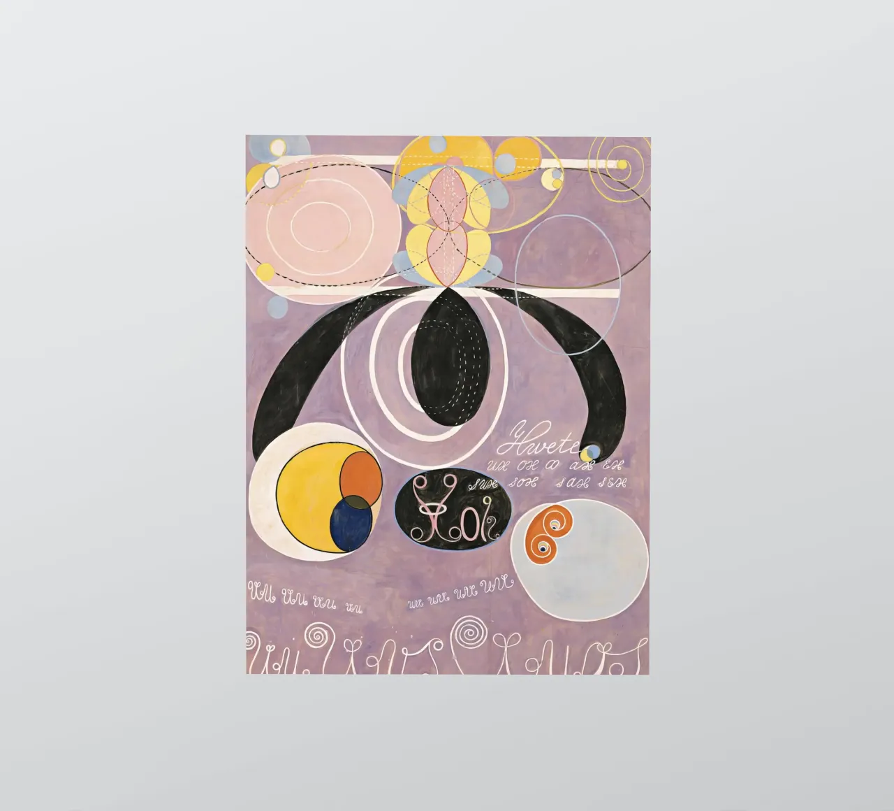 Hilma Af Klint I dieci più grandi No6 adesivo da 50 masterpieces