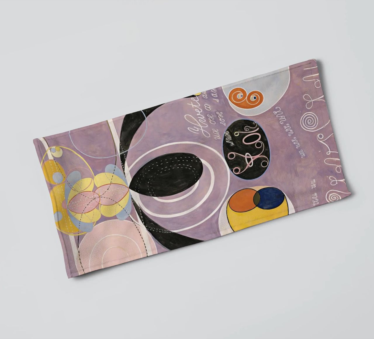 Hilma Af Klint The Ten Largest No6 towel by 50 masterpieces