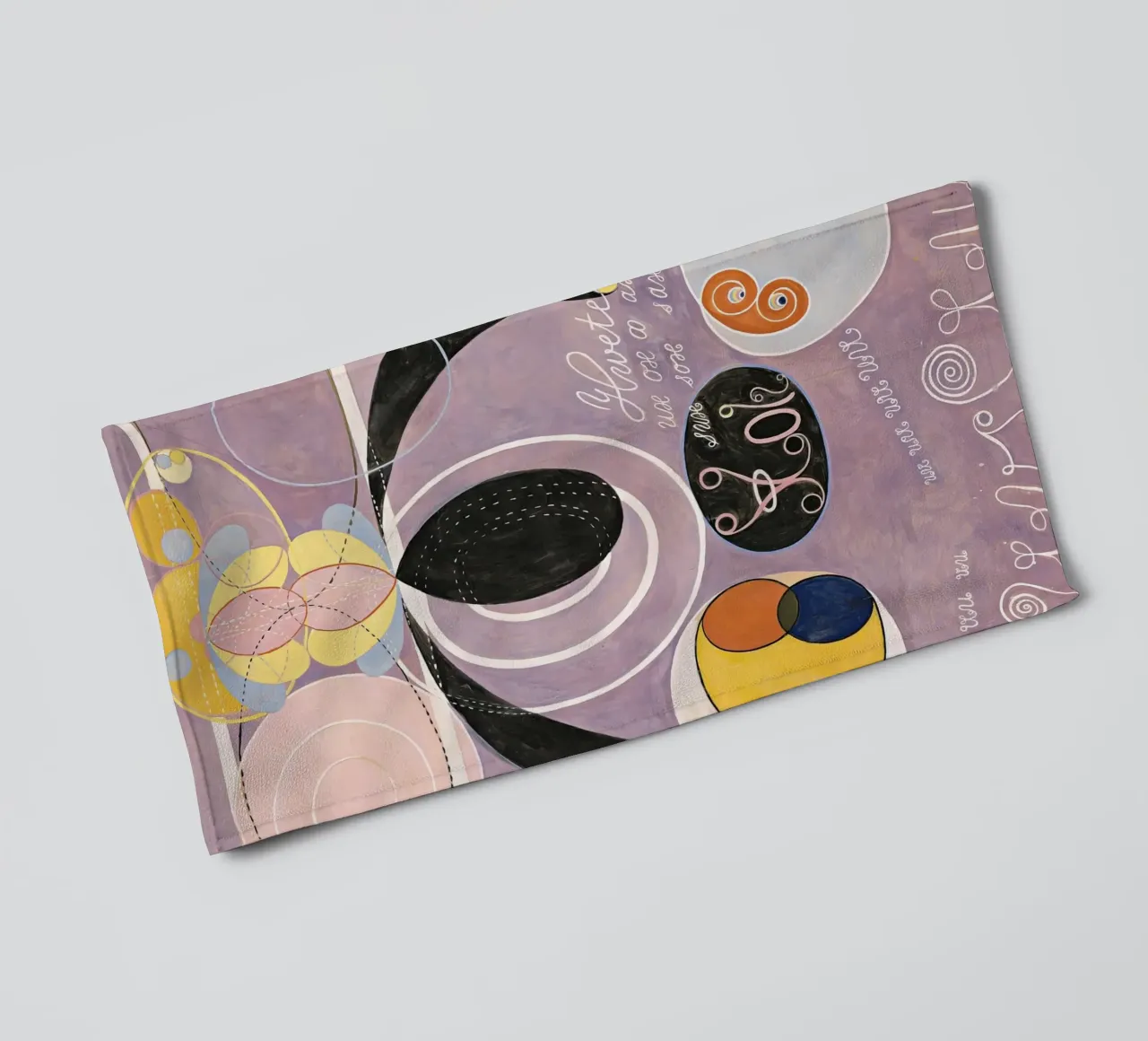 Hilma Af Klint Les dix plus grands No6 serviette de bain de 50 masterpieces