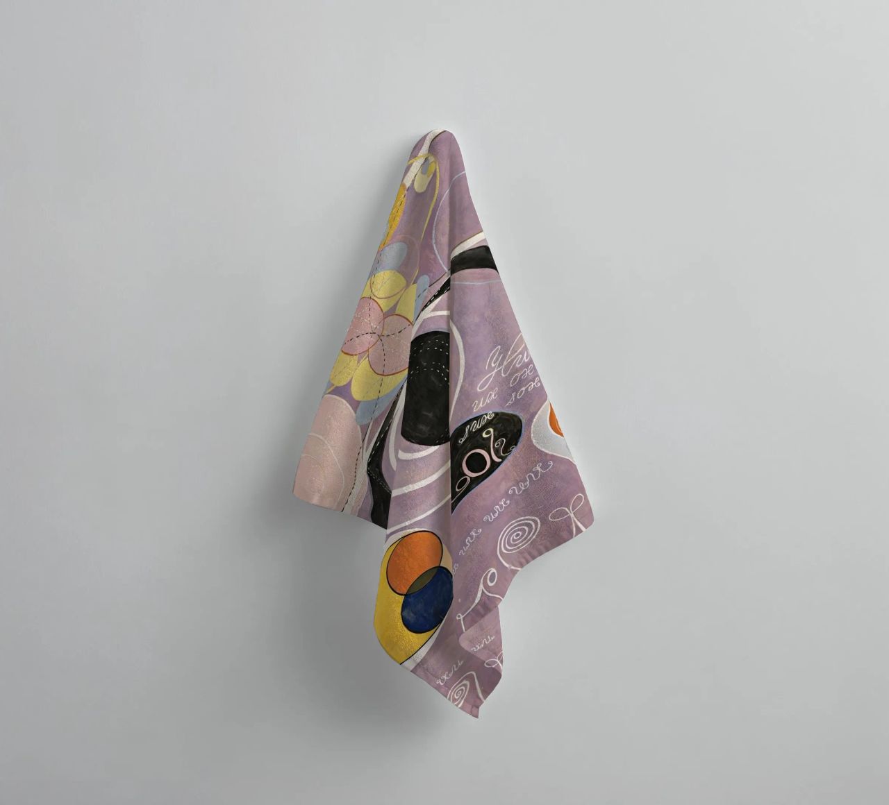 Hilma Af Klint The Ten Largest No6 towel by 50 masterpieces