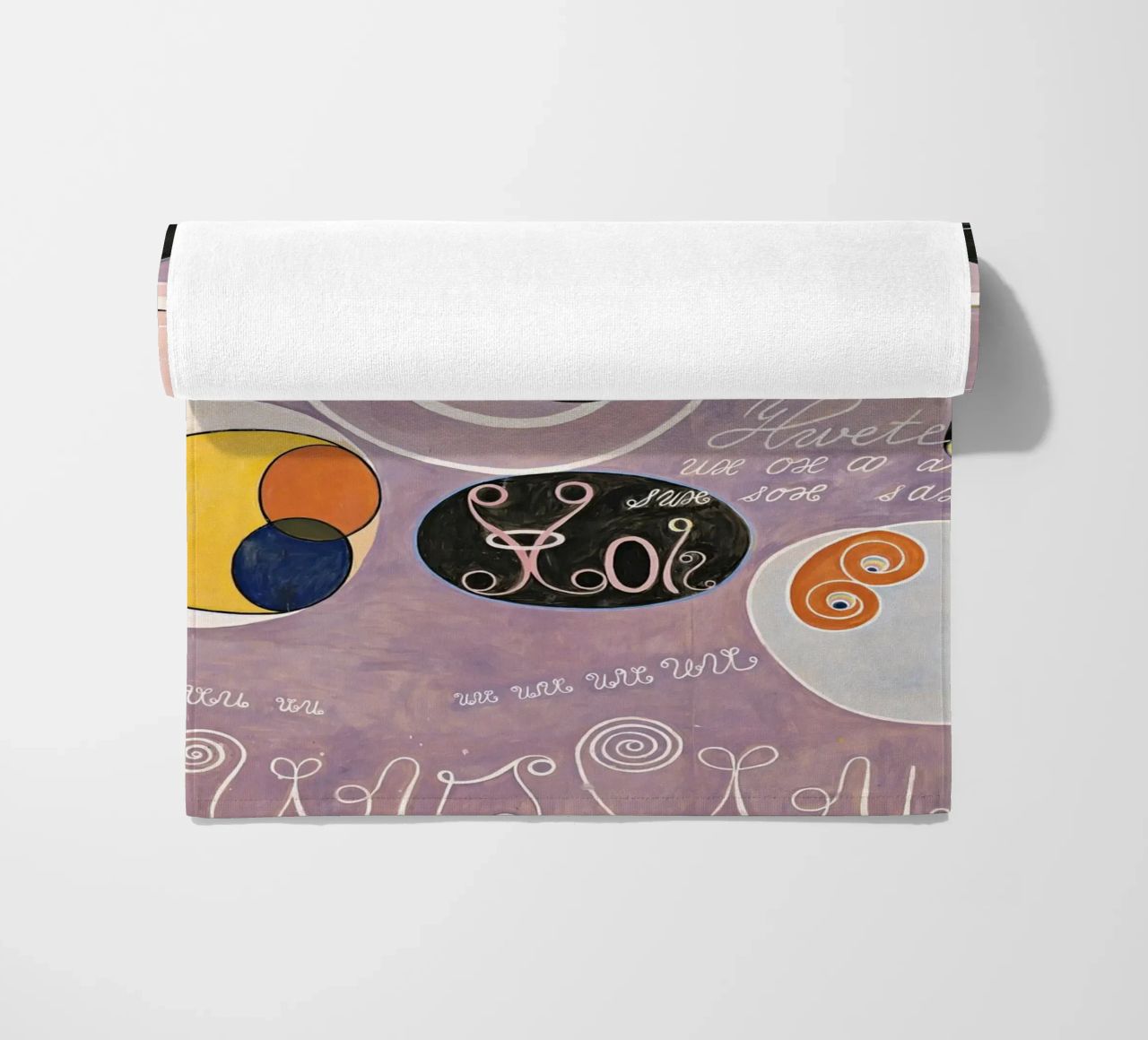 Hilma Af Klint De Tien Grootste No6 strandhanddoek van 50 masterpieces