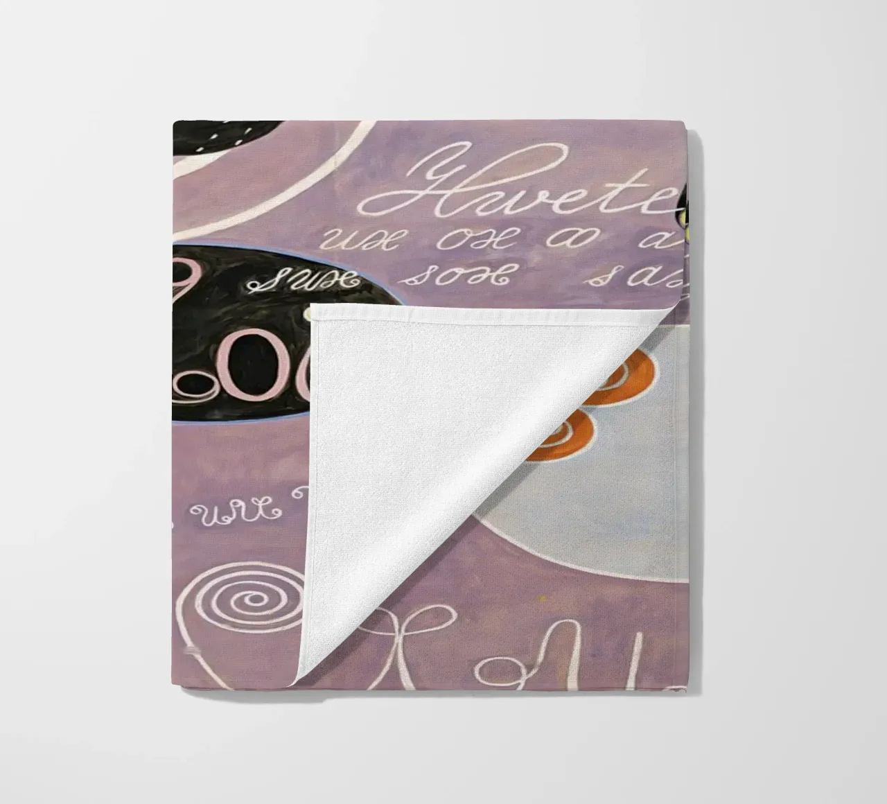 Hilma Af Klint I dieci più grandi No6 telo mare da 100 masterpieces