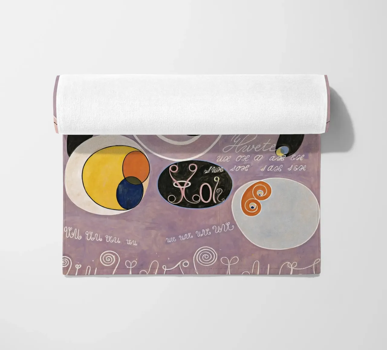 Hilma Af Klint Los diez mayores nº 6 toalla de playa de 50 masterpieces