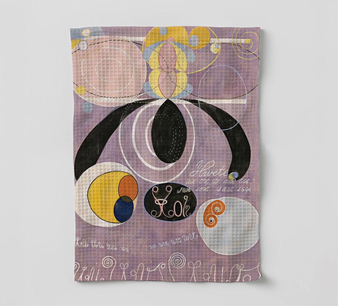 Hilma Af Klint The Ten Largest No6 tea towel by 50 masterpieces