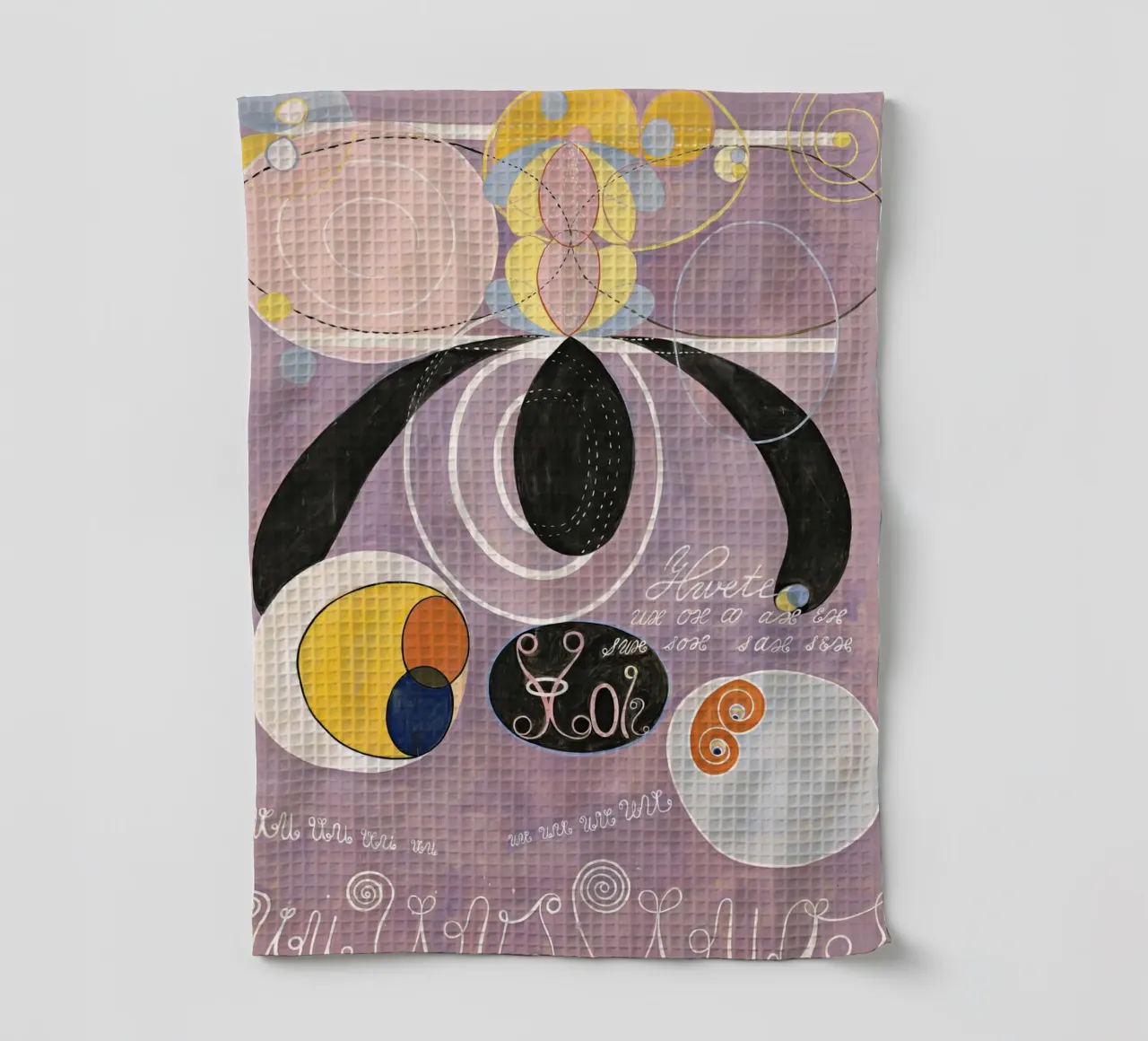 Hilma Af Klint Los diez mayores nº 6 paño de cocina de 50 masterpieces