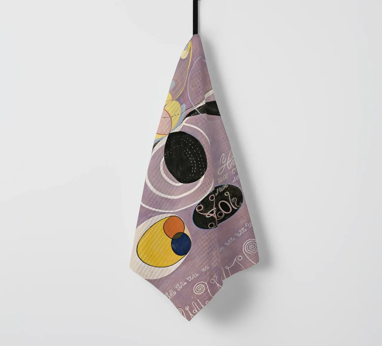 Hilma Af Klint Los diez mayores nº 6 paño de cocina de 50 masterpieces
