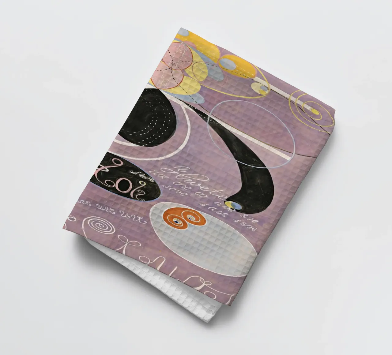 Hilma Af Klint Los diez mayores nº 6 paño de cocina de 50 masterpieces