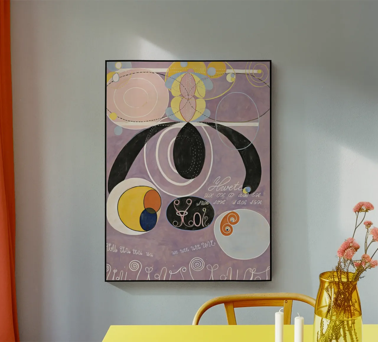 Hilma Af Klint Los diez mayores nº 6 metacrilato de 50 masterpieces
