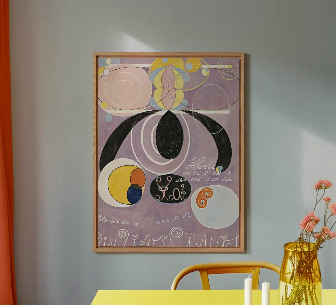 Hilma Af Klint I dieci più grandi No6 alluminio dibond da 50 masterpieces