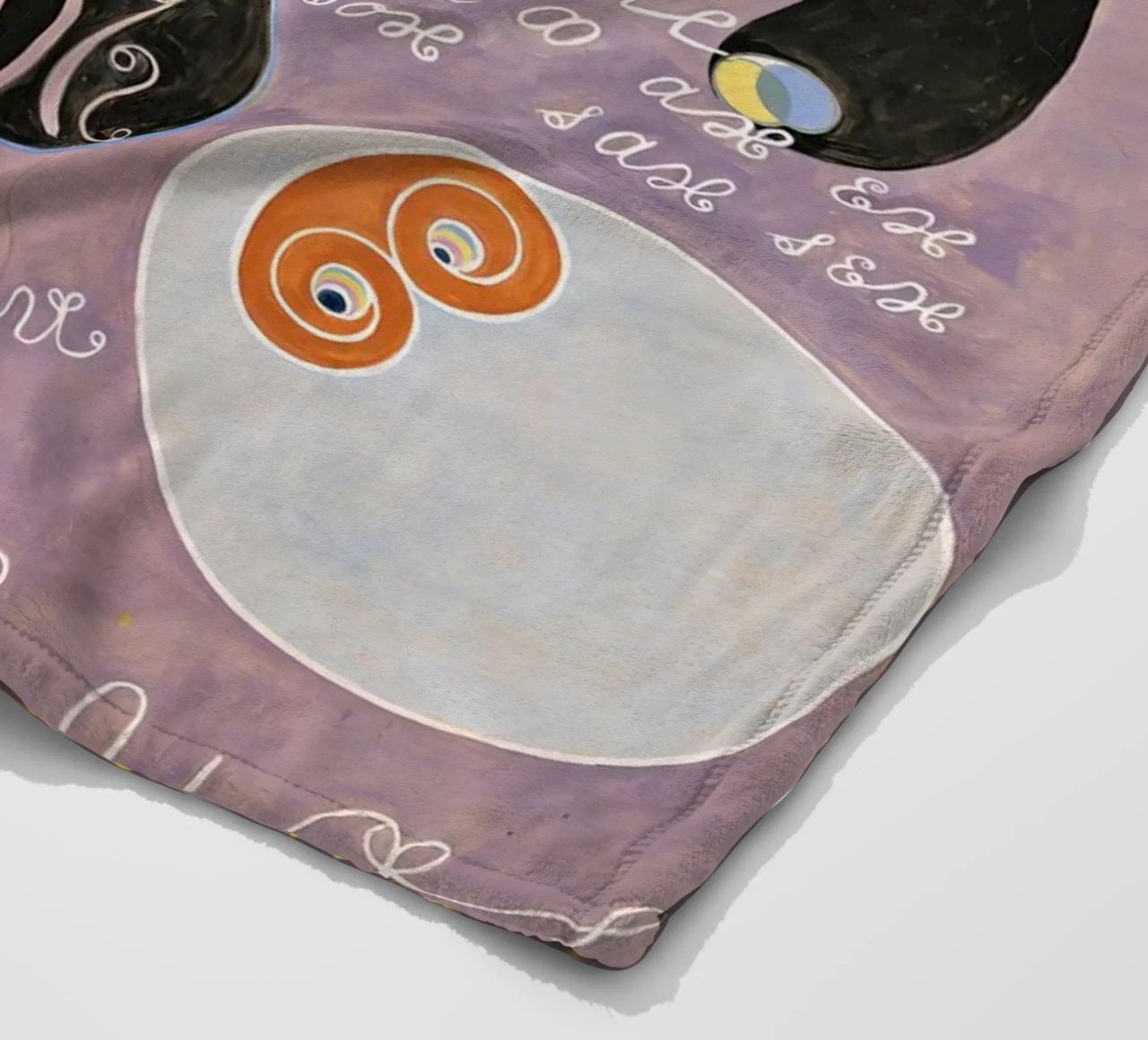 Hilma Af Klint The Ten Largest No6 fleece blanket by 50 masterpieces