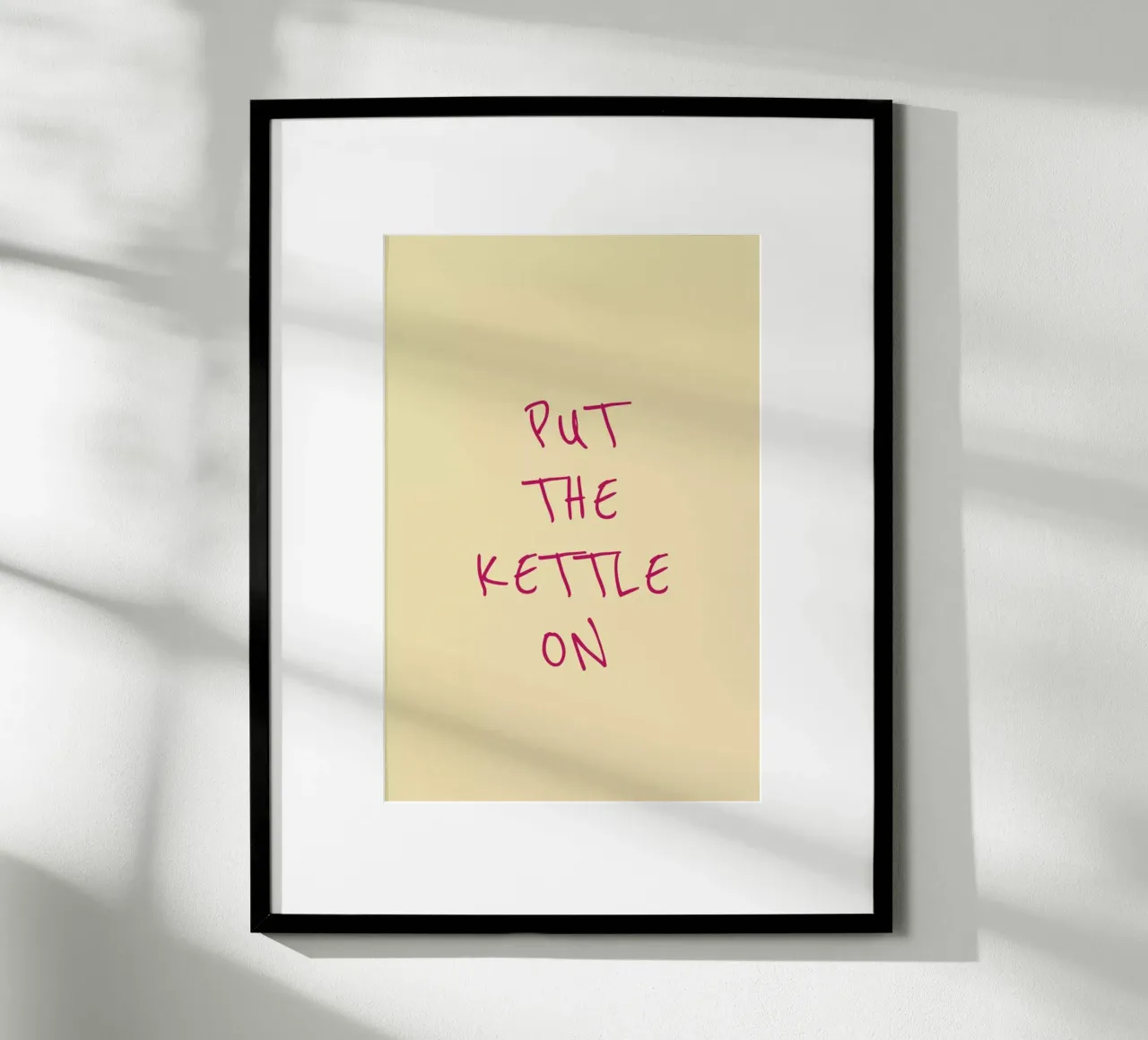 Put the Kettle On carta hahnemühle da Ayleen