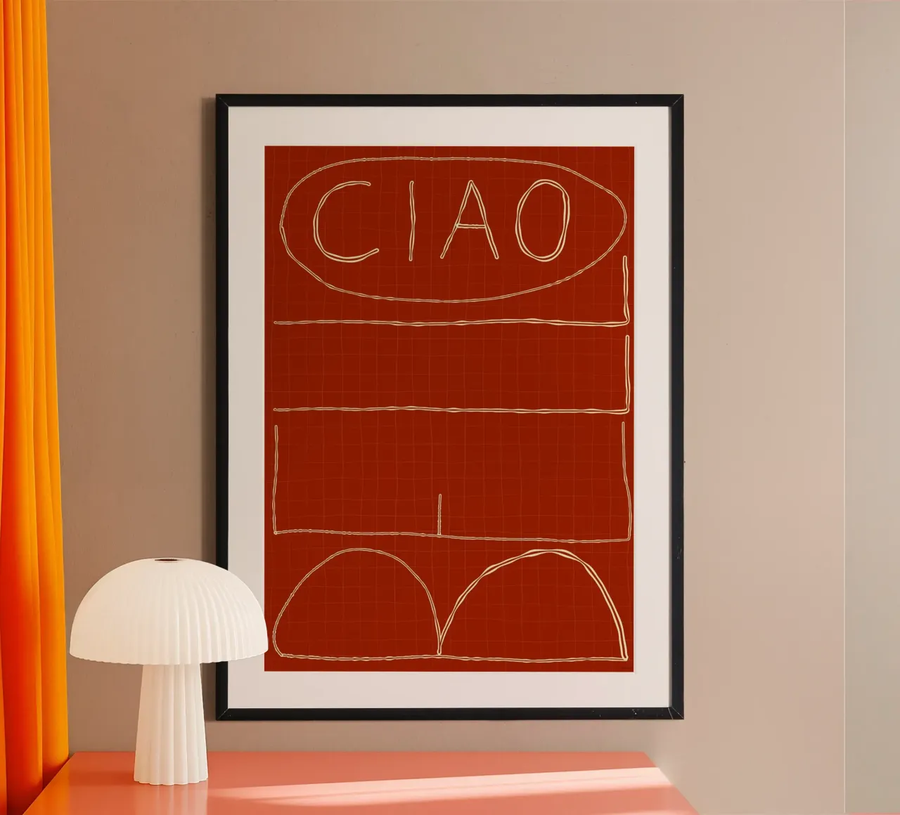 Ciao Bello carta hahnemühle da Raumreise Design