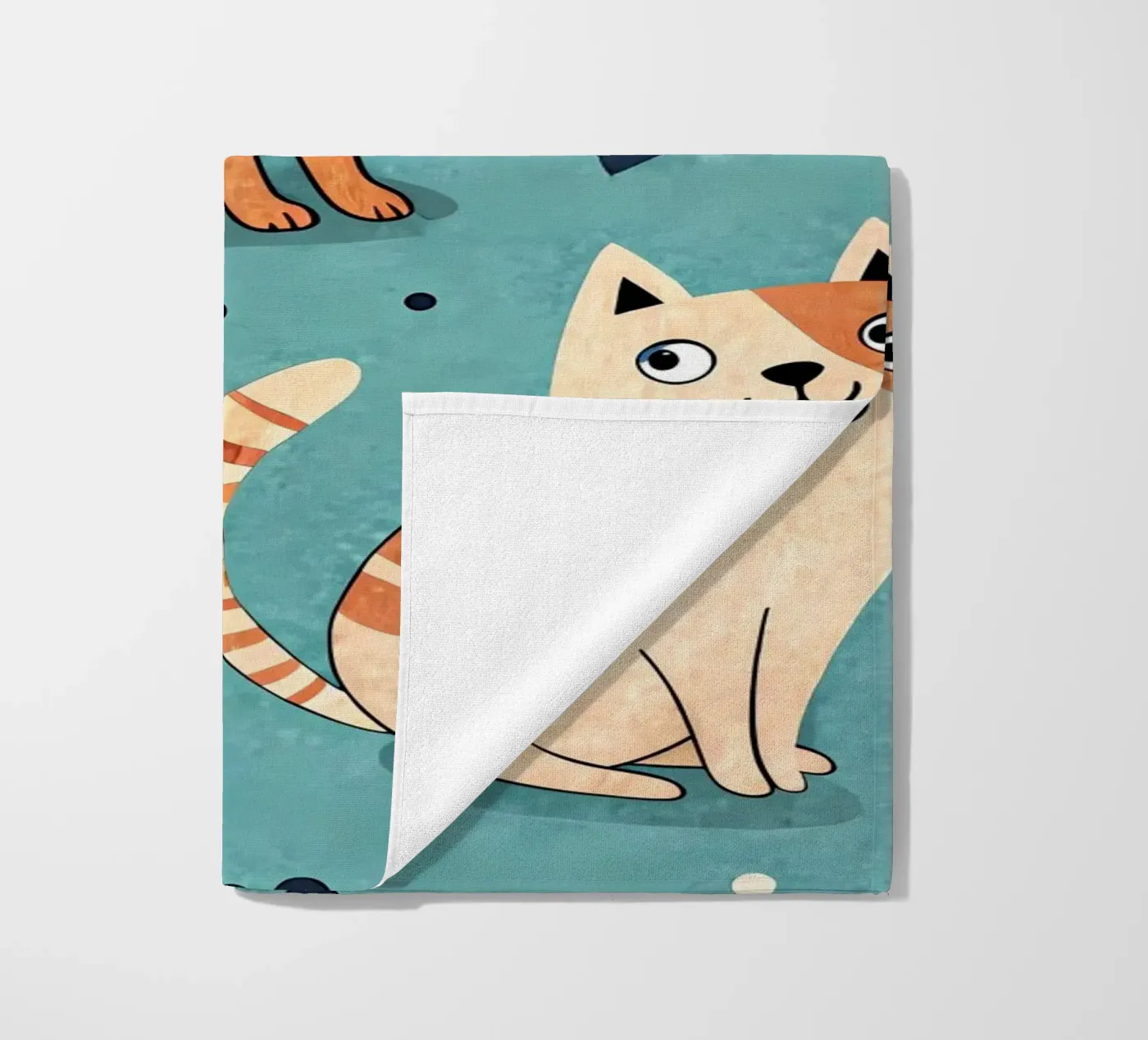 Cat Doodle Pattern telo mare da Happy Littles