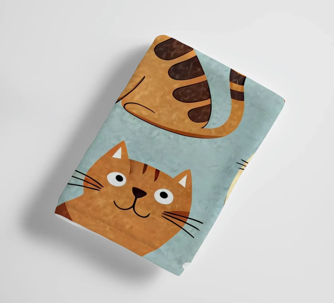 Cat Doodle Pattern badhanddoek van Happy Littles