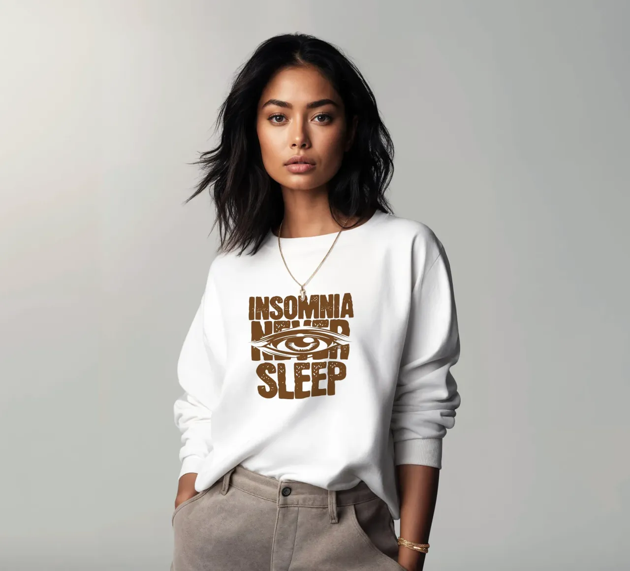 Insomnio No dormir nunca sudadera de Gunawan Rb