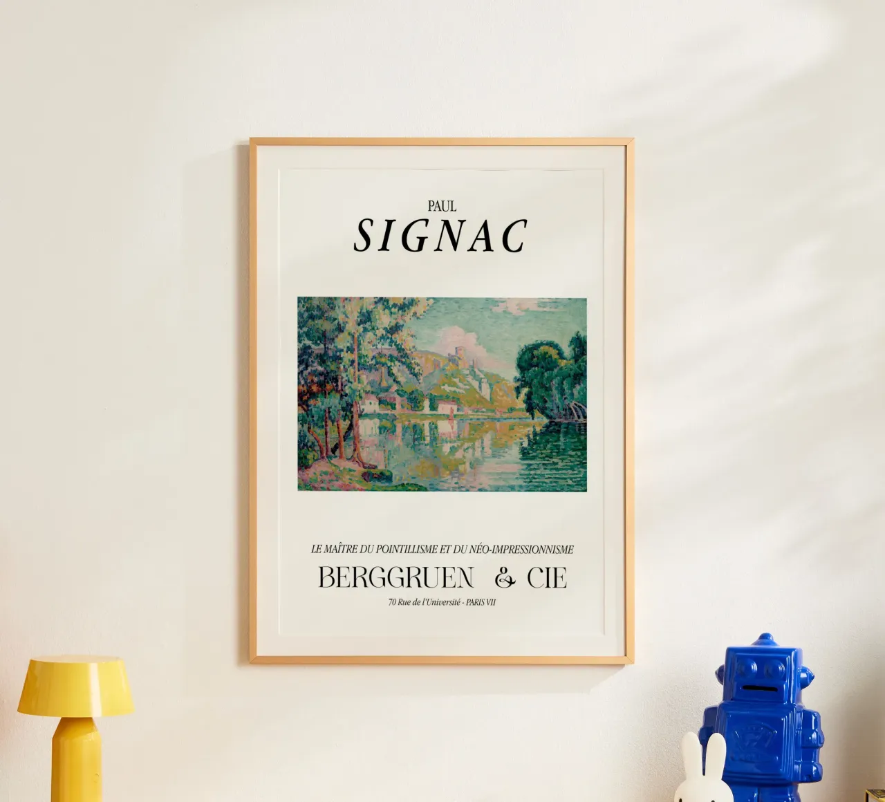 Paul Signac Les Andelys Pointillisme Meester Berggruen hahnemühle van NorwesClub