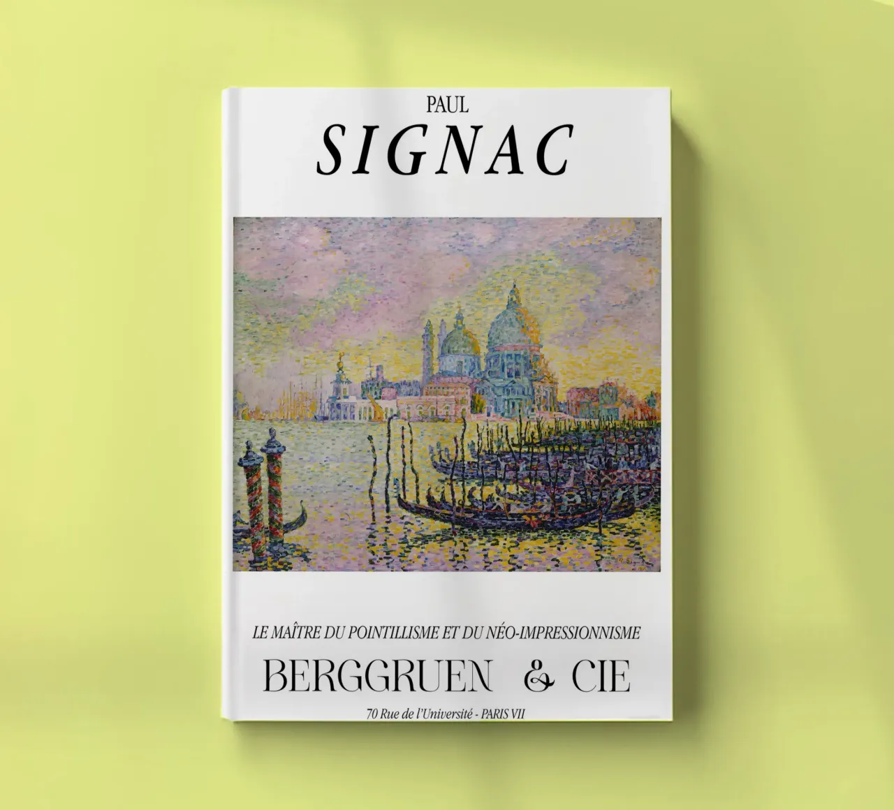 Paul Signac Canal Grande Venezia Pointillism Master Print diario da NorwesClub