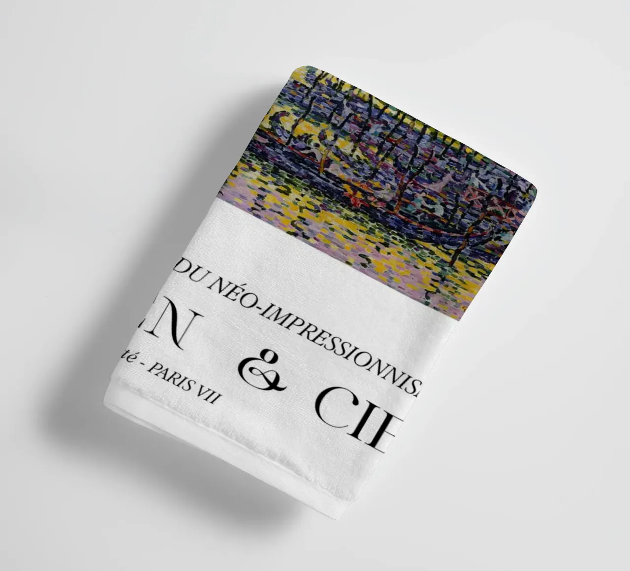 Paul Signac Canal Grande Venezia Pointillism Master Print asciugamano da bagno da NorwesClub