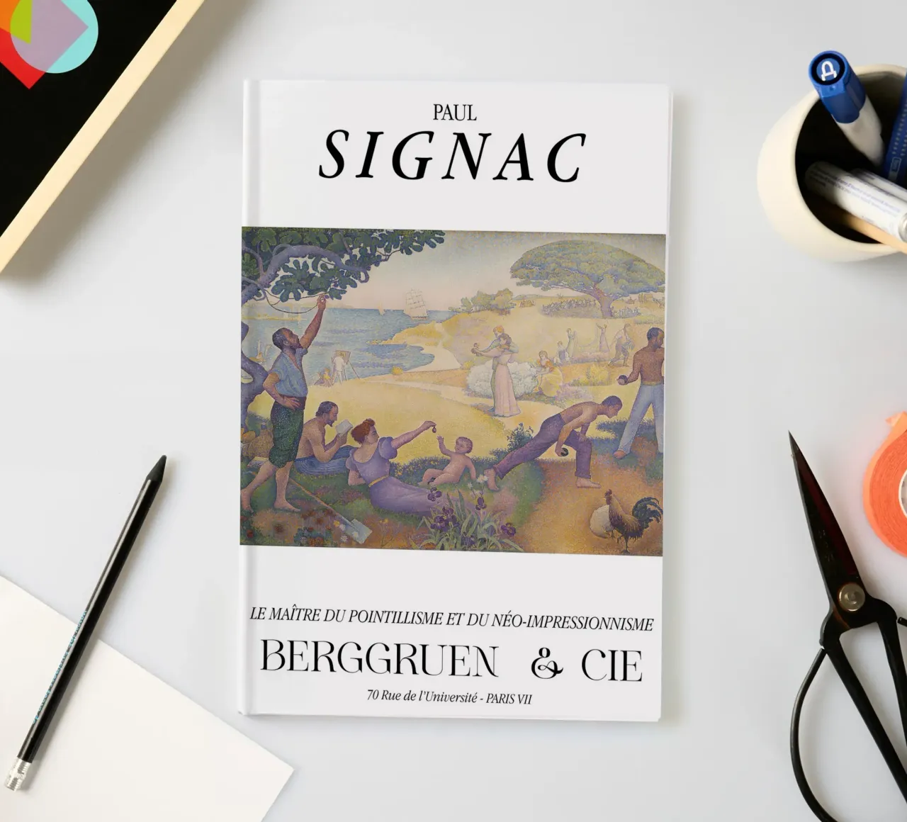 Paul Signac Harmony Utopia Pointillism Master Berggruen notebook by NorwesClub