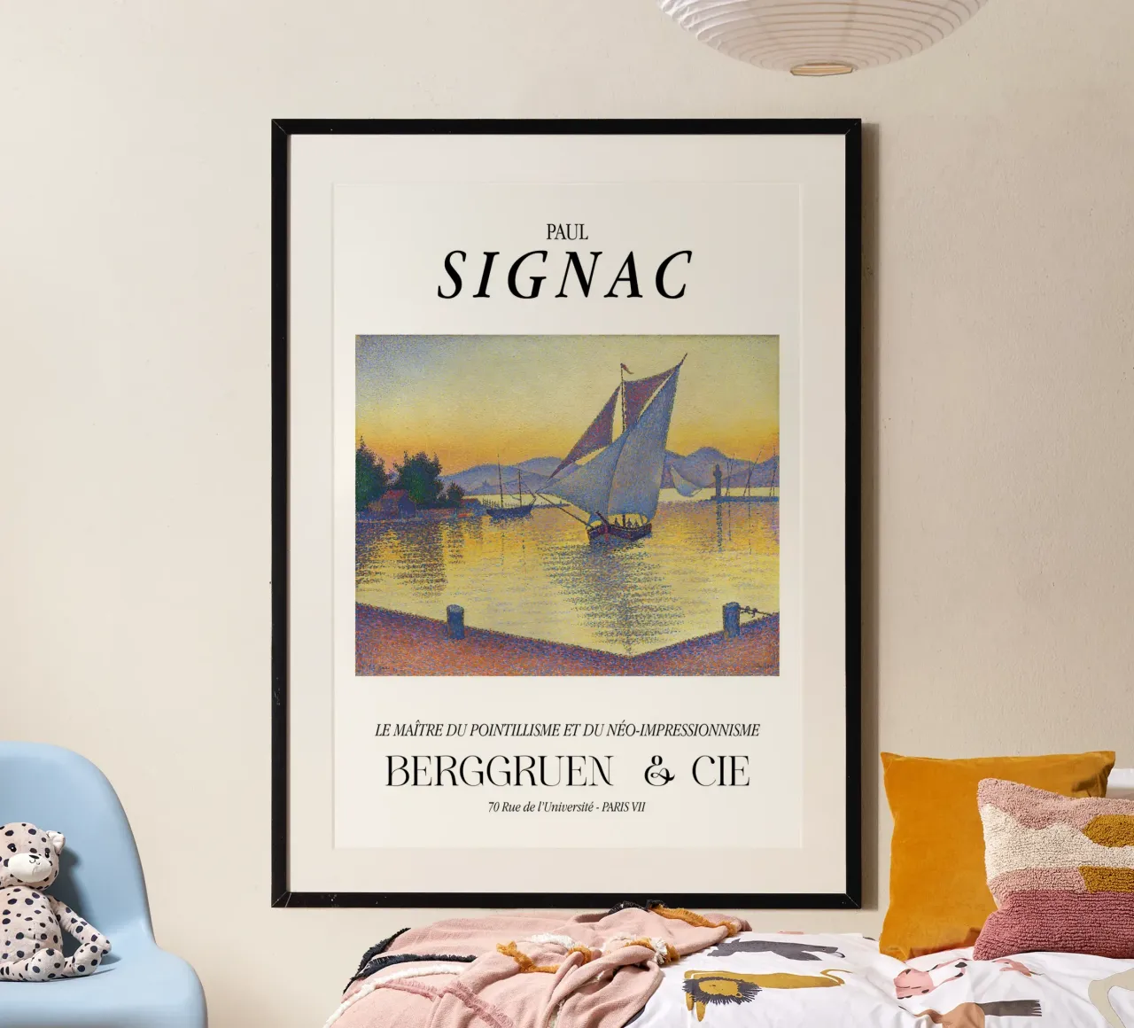 Paul Signac Haven Zonsondergang Pointillisme Meester Berggruen hahnemühle van NorwesClub