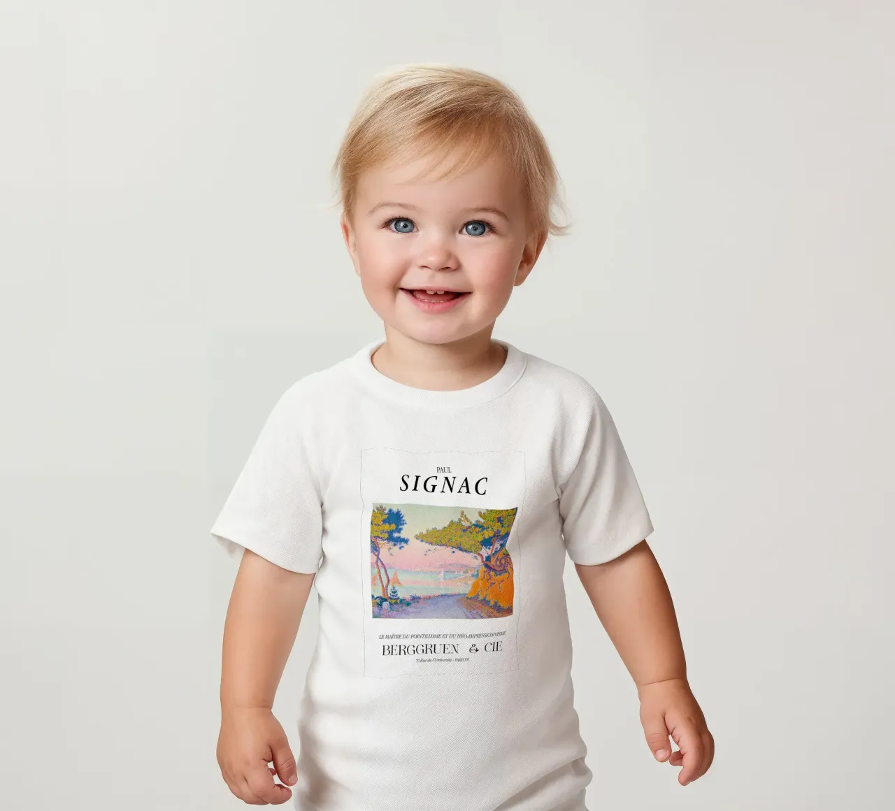 Paul Signac Golfe Juan Pointillisme Meester Berggruen baby t-shirt van NorwesClub