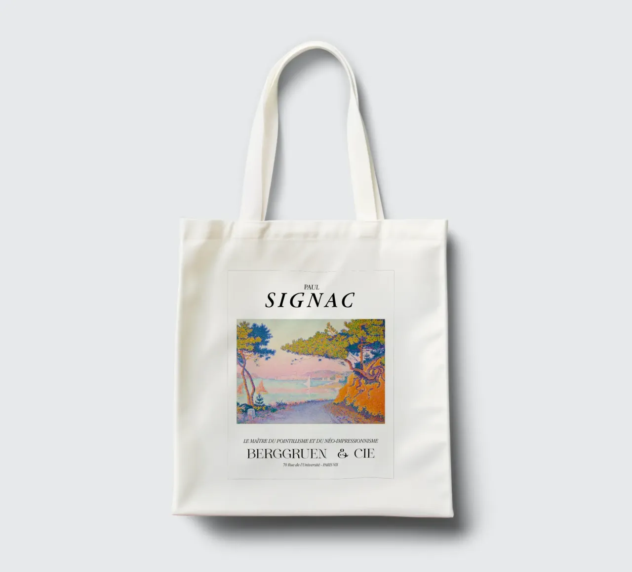 Paul Signac Golfe Juan Pointillism Master Berggruen Jutebeutel von NorwesClub